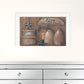 Love Abides Here Shelf 2 White Framed Print Wall Art