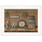 Treasures On The Shelf II 2 White Framed Print Wall Art