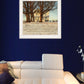 Home 1 White Framed Print Wall Art