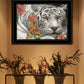 Tiger Lily 3 Black Framed Print Wall Art