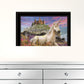 Royal Unicorn 3 Black Framed Print Wall Art