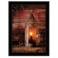 Tinners Lantern 2 Black Framed Print Wall Art