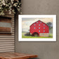 Willow Grove Mill 2 White Framed Print Wall Art