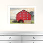 Willow Grove Mill 2 White Framed Print Wall Art