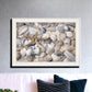 Starfish & Seashells 3 White Framed Print Wall Art