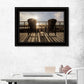 Front Row Seats 1 Black Framed Print Wall Art