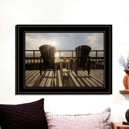 Front Row Seats 1 Black Framed Print Wall Art