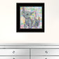 Elephant II 3 Black Framed Print Wall Art