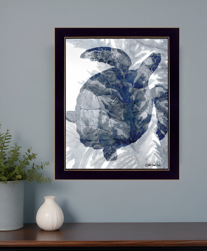 Ocean Collection 3 Black Framed Print Wall Art