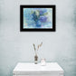 Bouquet 3 Black Framed Print Wall Art