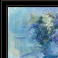 Bouquet 3 Black Framed Print Wall Art