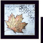 Set Of Two Channeling Fall Leaves I and III 3 Black Framed Print Wall Art