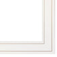 Set Of Three Butterflies 1 White Framed Print Wall Art