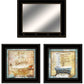 Set Of Three A Bit of Bubbly 2 Black Framed Print Bathroom Wall Art