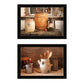 Set Of Two The Nail Keg 3 Black Framed Print Wall Art