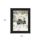 Winter Park 1 Black Framed Print Kitchen Wall Art