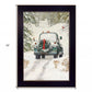 Winter Park 2 Black Framed Print Kitchen Wall Art