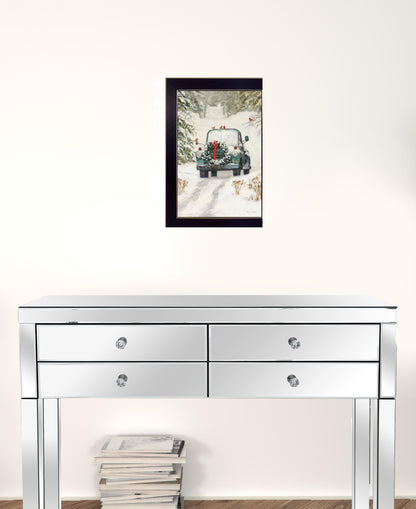 Winter Park 2 Black Framed Print Kitchen Wall Art