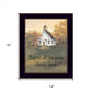 Seek God Black Framed Print Wall Art