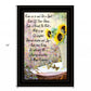 Sharing Sunshine 1 Black Framed Print Wall Art