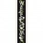 Welcome Sign I 4 White Framed Print Wall Art