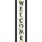 Welcome Sign II 3 Black Framed Print Wall Art