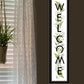 Welcome Sign II 3 Black Framed Print Wall Art