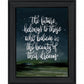 Beauty Of Your Dreams 2 Black Framed Print Wall Art