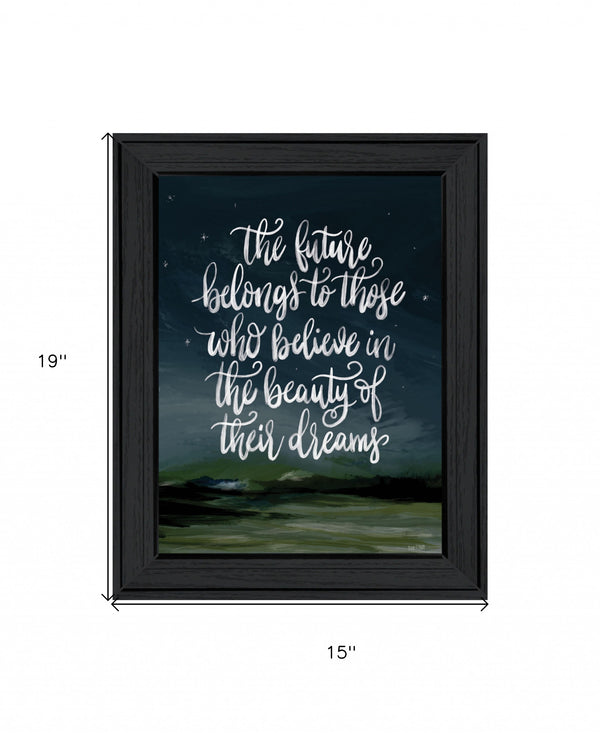 Beauty Of Your Dreams 2 Black Framed Print Wall Art