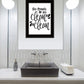 So Clean Clean 2 Black Framed Print Wall Art