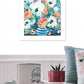 Fancy Florals 1 [1] White Framed Print Wall Art