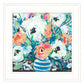 Fancy Florals 1 [1] White Framed Print Wall Art