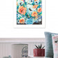 Fancy Florals II 1 White Framed Print Wall Art