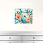 Fancy Florals II 1 White Framed Print Wall Art