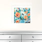 Fancy Florals II 2 White Framed Print Wall Art