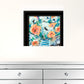 Fancy Florals II 1 White Framed Print Wall Art