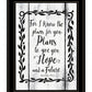 Plans To Give You Hope 2 Black Framed Print Wall Art