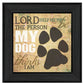 My Dog 2 Black Framed Print Wall Art