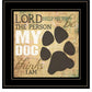 My Dog 2 Black Framed Print Wall Art