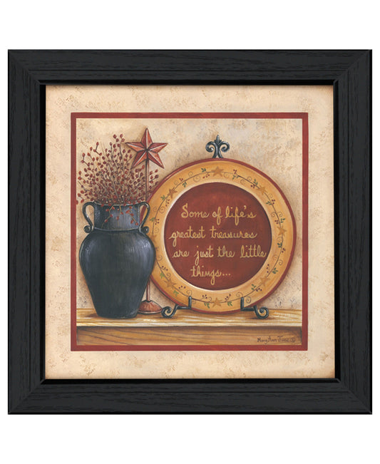 Greatest Treasures 4 Black Framed Print Wall Art