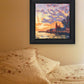 Light House 2 Black Framed Print Wall Art