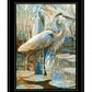 Marsh Herons I 2 Black Framed Print Wall Art