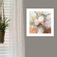 Table Bouquet 2 [1] White Framed Print Wall Art