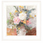 Table Bouquet 2 [2] White Framed Print Wall Art