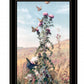 Meadow Butterflies 2 Black Framed Print Wall Art