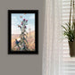 Meadow Butterflies 2 Black Framed Print Wall Art