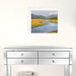 Set Of Two Serene Water 1 White Framed Print Wall Art