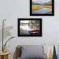 Set Of Two Serene Water 2 Black Framed Print Wall Art