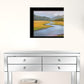 Set Of Two Serene Water 2 Black Framed Print Wall Art