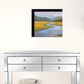 Set Of Two Serene Water 2 Black Framed Print Wall Art